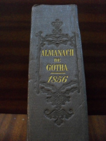 ALMANACH DE GOTHA. Annuaire Diplomatique et Statistique pour l'anne 1856